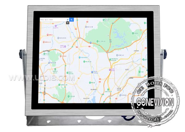 17 inch Stainless Steel IP68 Wall Mount Table Standing Touch Screen Waterproof Outdoor Digital Signage