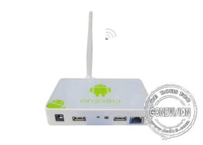 China Android OS WIFI Digital Signage Media Player Box With Remote Control Software , 3G Optional for sale