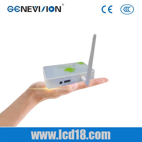 Android OS WIFI Digital Signage Media Player Box With Remote Control Software , 3G Optional