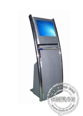China Metal Shell Touch Screen Kiosk 19 Inch With Interactive Panel Windows I3 for sale