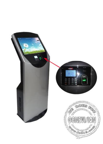 Interactive Kiosks Touch Screen 19 22 Inch Android Windows OS Display For Info Query With Card Sensor Or Thermal Printer