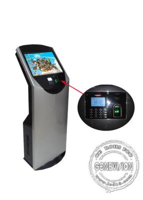 China Multi Touch Screen Kiosk 22 Inch Free Standing For Library for sale