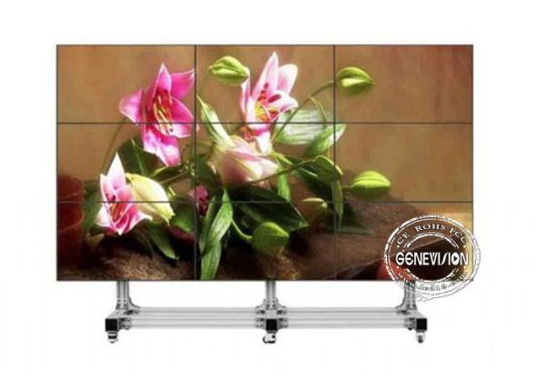 Super wide TV Digital Signage Video Wall / DID Narrow Bezel LCD 46 Inch 65inch 1.6mm