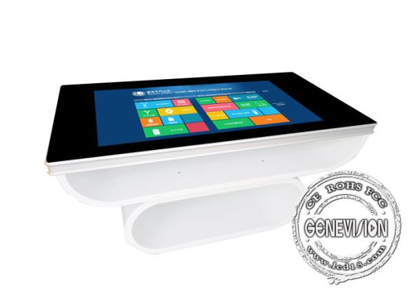 700Cd / M2 Windows 10 Wifi Digital Signage 43 Inch Waterproof PCAP Touch Table Wireless Charging