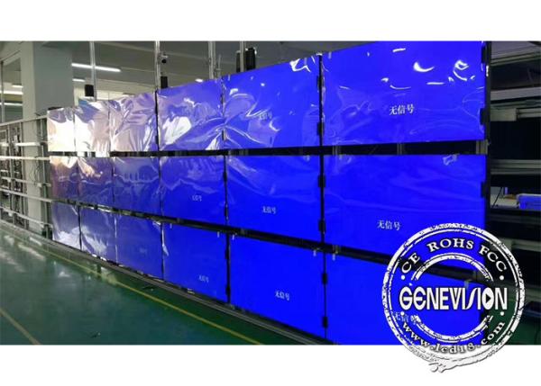 Video Samsung Digital Signage Video Wall Display With RS 232 Internet Connection Port