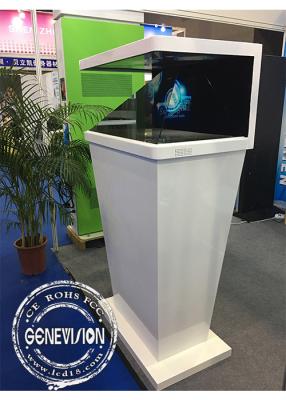 China Kiosk Digital Signage 3d Hologram Projector Pyramid Full HD CE / RoHS Certificated for sale