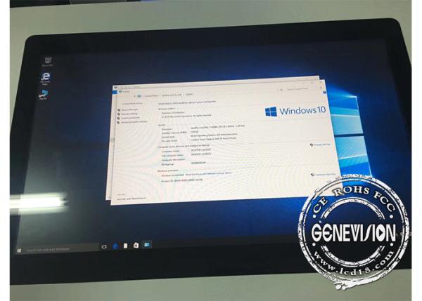 Capacitive Multi Touch Screen Kiosk Win10 Wifi
