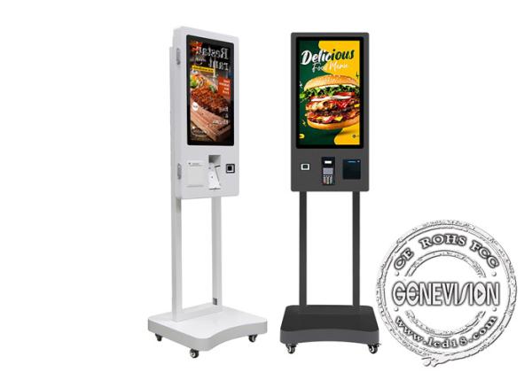 24inch Android Menu Screen All In One Pos Machine Ordering Food Restaurant Self Service Kiosk