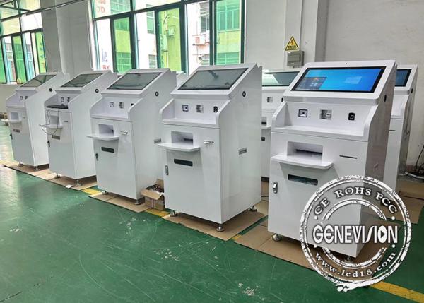 Automatic Self Service Banking Kiosk with 32