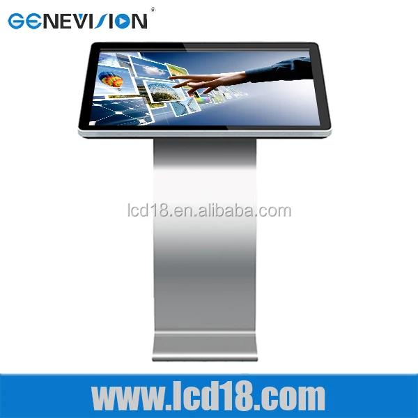 Floorstanding 10 Point Touchscreen Kiosk 1920x1080 Resolution and High Viewing Angle