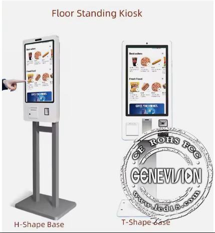 10 Points Touch Screen Kiosk WiFi Enabled with Android Or Windows System