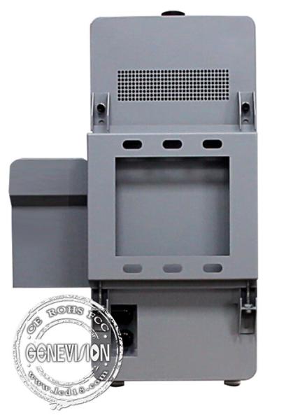 21.5 Inch Outdoor Food Truck  Self Service Kiosk With Fan 5MP Camera