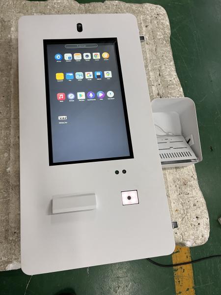 Outdoor Restaurants Order Payment Kiosk With Ip65 1500nits Outdoor Self Serice Kiosk