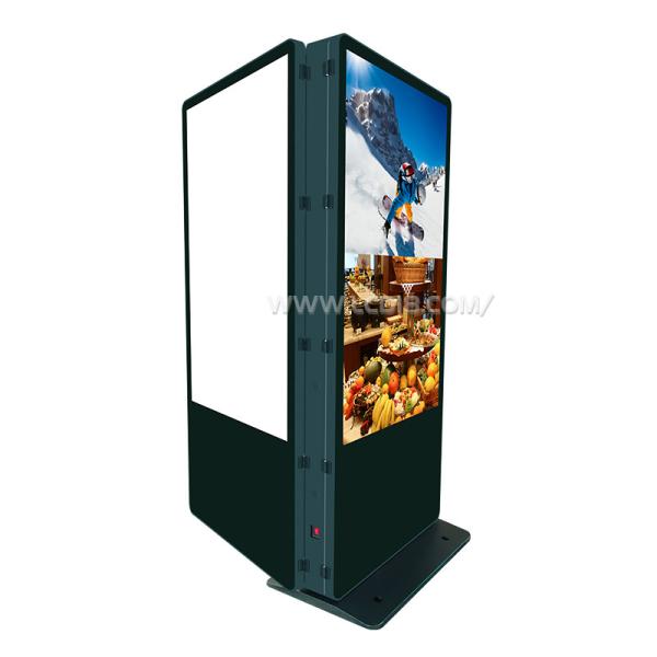 Two Sides Big Screen Digital Signage LCD Advertising Kiosk Indoor Floor Standing Media Display