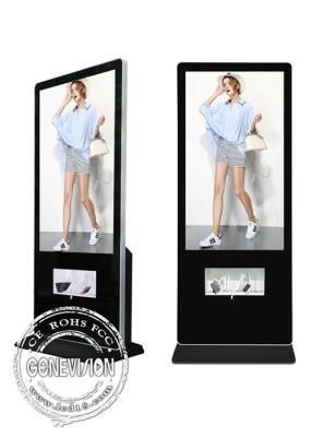 China 55 Inch Indoor Display WIFI Digital Signage Advertising with Mobile Phone Charger station for sale