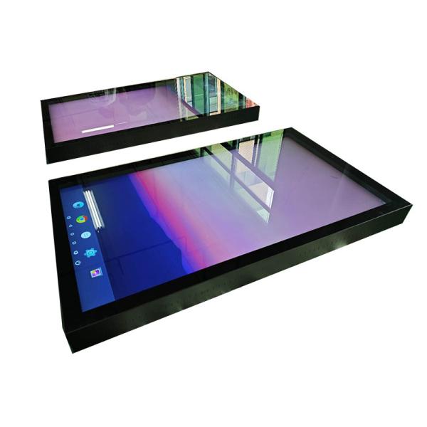 Cinema 55 Inch Super Thin Aluminum Heat Dissipation Outdoor LCD Advertising Display In 2000nits Brightness