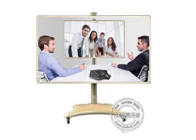 China 86 Inch Interactive Touch Screen Whiteboard I3 I5 I7 OPS PC Inbuilt Camera Microphone Speaker Video Conference System for sale