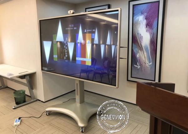 86 Inch Interactive Touch Screen Whiteboard I3 I5 I7 OPS PC Inbuilt Camera Microphone Speaker Video Conference System