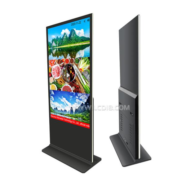 55 inch 4K Touch Screen Kiosk Indoor Interactive Education Totem For Campus