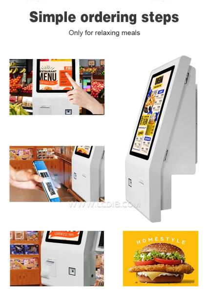 21.5 Inch Self Service Kiosk Multi Installation Of Both Desktop And Wall Mount