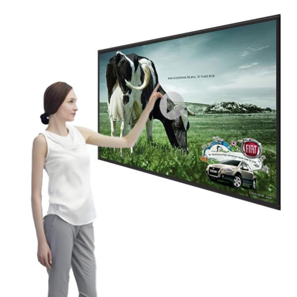 32-55 Inch Advertising Display Wall Mounted LCD Digital Signage