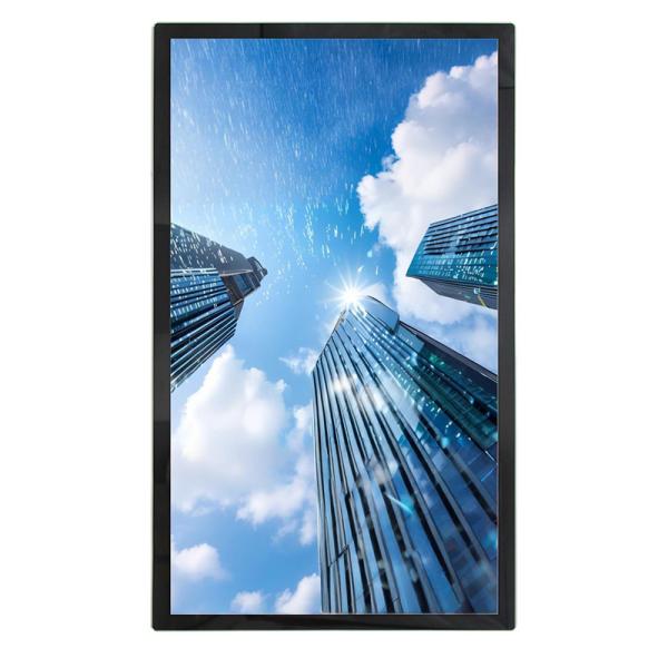 43 inch Super Slim Wall Mount PCAP Touch Screen LCD Digital Signage Display