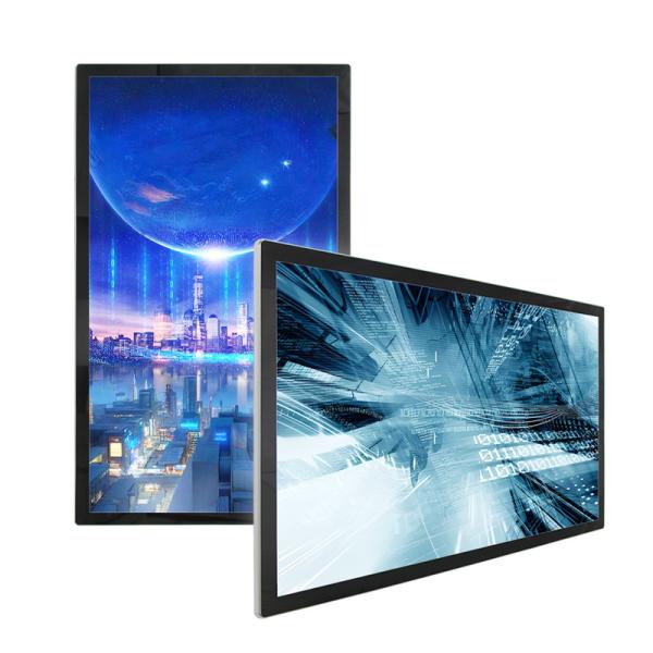 43 inch Super Slim Wall Mount PCAP Touch Screen LCD Digital Signage Display