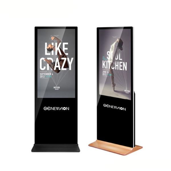 43 inch Totem Super Slim Touch Screen Digital Signage Kiosk With Free CMS Software