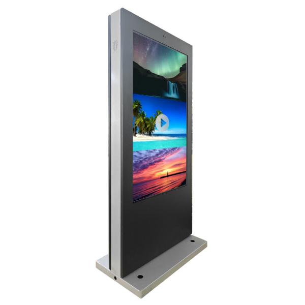 55 inch Outdoor Vertical Touch Screen Kiosk Digital Advertising Screen For Smart City