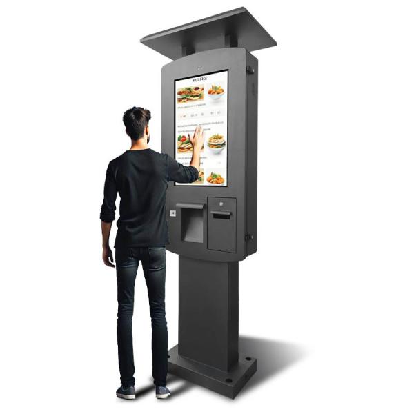 Outdoor Touch Screen Payment Kiosk Waterproof Ip65