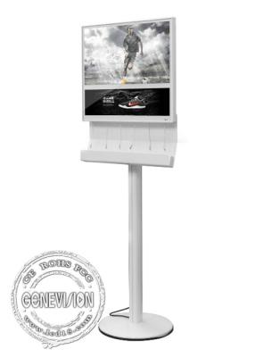 China Full HD Charging Station Kiosk Digital Signage 18.5 Inch LED Light Box LCD Advertising Device for sale