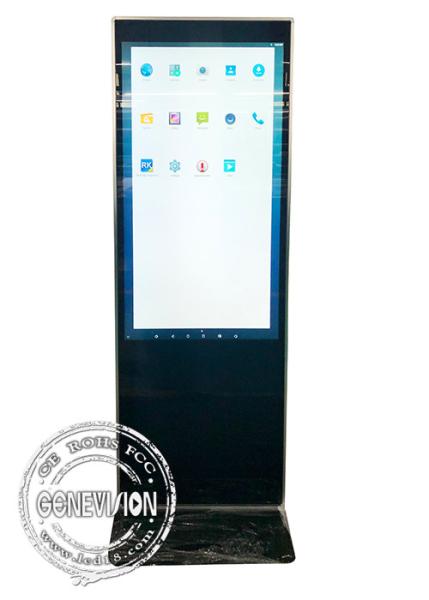 Narrow Bezel 10 Point IR Touch Screen Digital Signage Android 5.1 OS LCD Screen 49 Inch