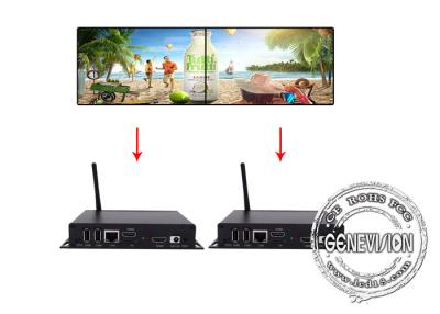 China Seamless Video Wall Media Player Android Box  500 Nits Brightness for Advertisement player for sale