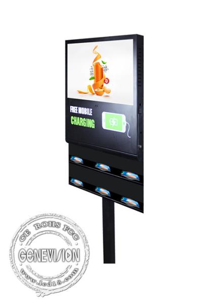 WIFI Android Kiosk Digital Signage 21.5 Inch Lcd Advertising Display 1 Year Warranty