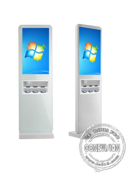 LCD Kiosk Wifi Digital Signage Touch Screen 55 Inch Android Media Player Totem