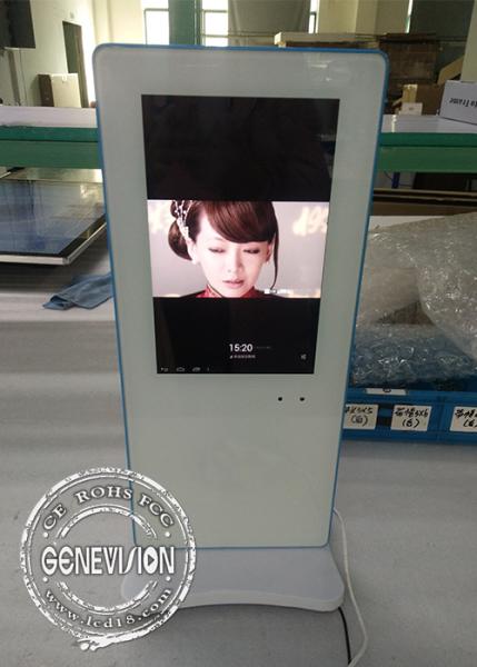 HD High Resolution Table Standing Advertising Kiosks Displays 10.1 Inch With 3G/4G/5G