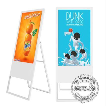 49 Inch Capacitive Touch Advertising Digital Signage Kiosk Menu Board Ultra Slim Android