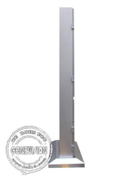 Stand Alone Floor Standing Digital Signage Advertising Screen 42'' Aluminum Profiles