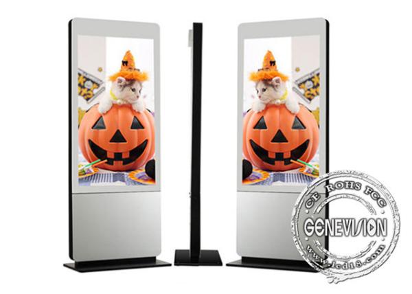 Interactive Kiosk Wifi Digital Signage HD Screen 42'' Lcd Touch Screen Aluminum Profiles