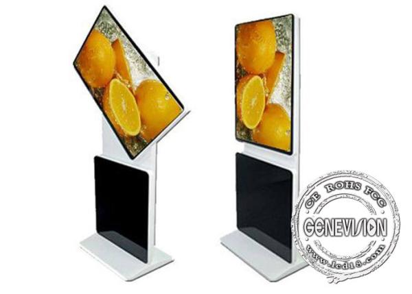 Rotate Stand Alone Digital Lcd Advertising Player 55 Inch For Meeting Center