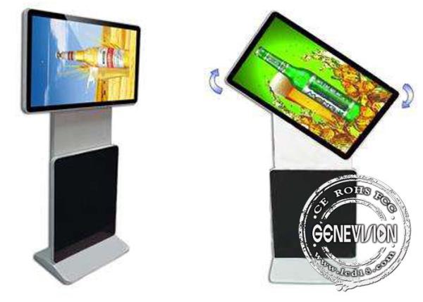 Rotate Stand Alone Digital Lcd Advertising Player 55 Inch For Meeting Center