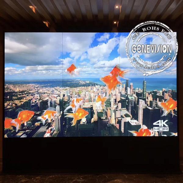 Daisy Chain Wifi Lcd Display 55 Inch Seamless 0.88mm Narrow Bezel LG Original Video Wall