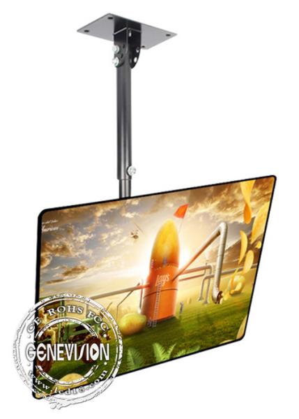 32 Inch Wifi Digital Signage Menu Board Android Ceiling / Roof Mount Remote Control