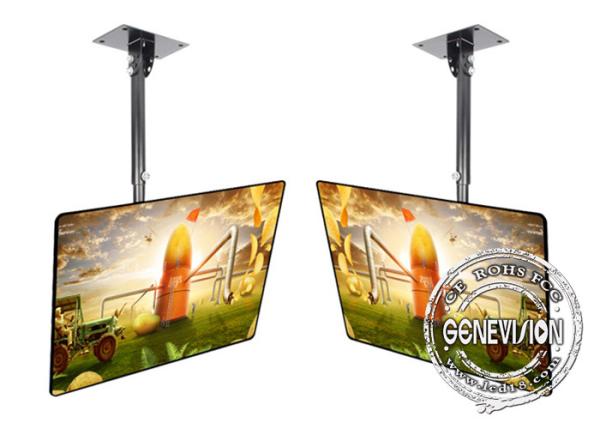 32 Inch Wifi Digital Signage Menu Board Android Ceiling / Roof Mount Remote Control