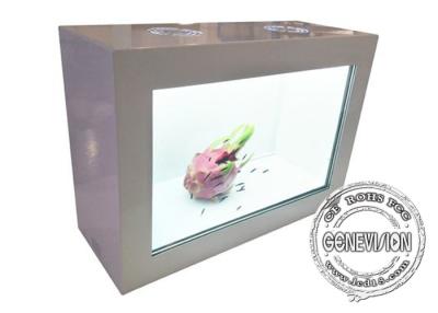 China FHD Android Transparent LCD Showcase For Advertising Exhibition for sale