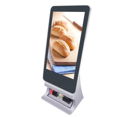 China Free Stand Wifi Digital Signage 43 Inch LCD Advertising Display Screen 1920x1080 for sale
