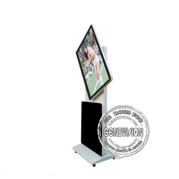 LCD Rotation Touch Screen Kiosk Digital Signage Totem , 65 Inch Touch Screen Advertising Player