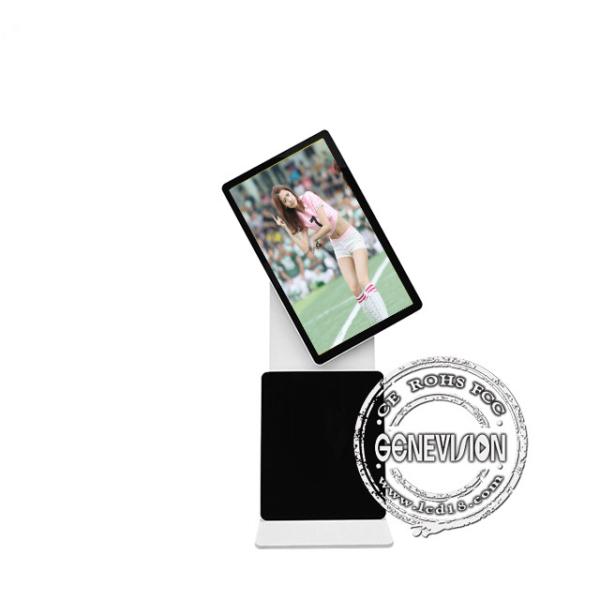 LCD Rotation Touch Screen Kiosk Digital Signage Totem , 65 Inch Touch Screen Advertising Player