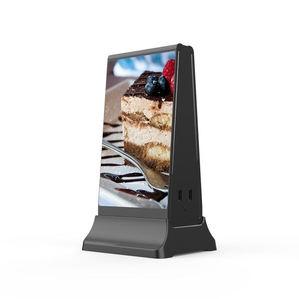 Vertical LCD Digital Advertising Player Wifi Public Mobile Phone Charging Kiosk 7''