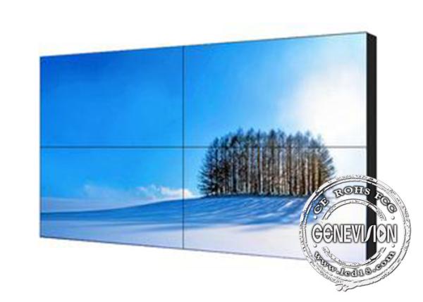 Narrow Bezel Flexible Digital Signage Video Wall 65 Inch Samsung With Front Maintenance